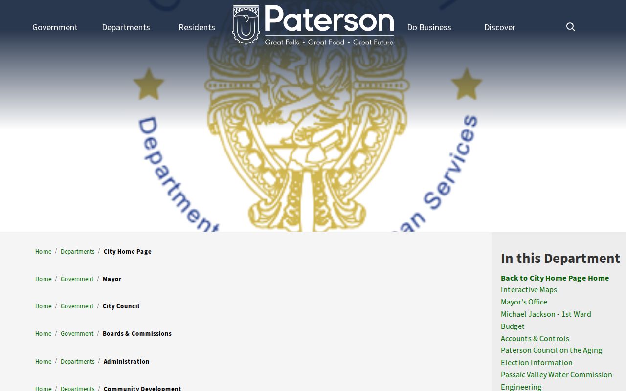 Passaic County neighbors research Paterson clerk and municipal court information