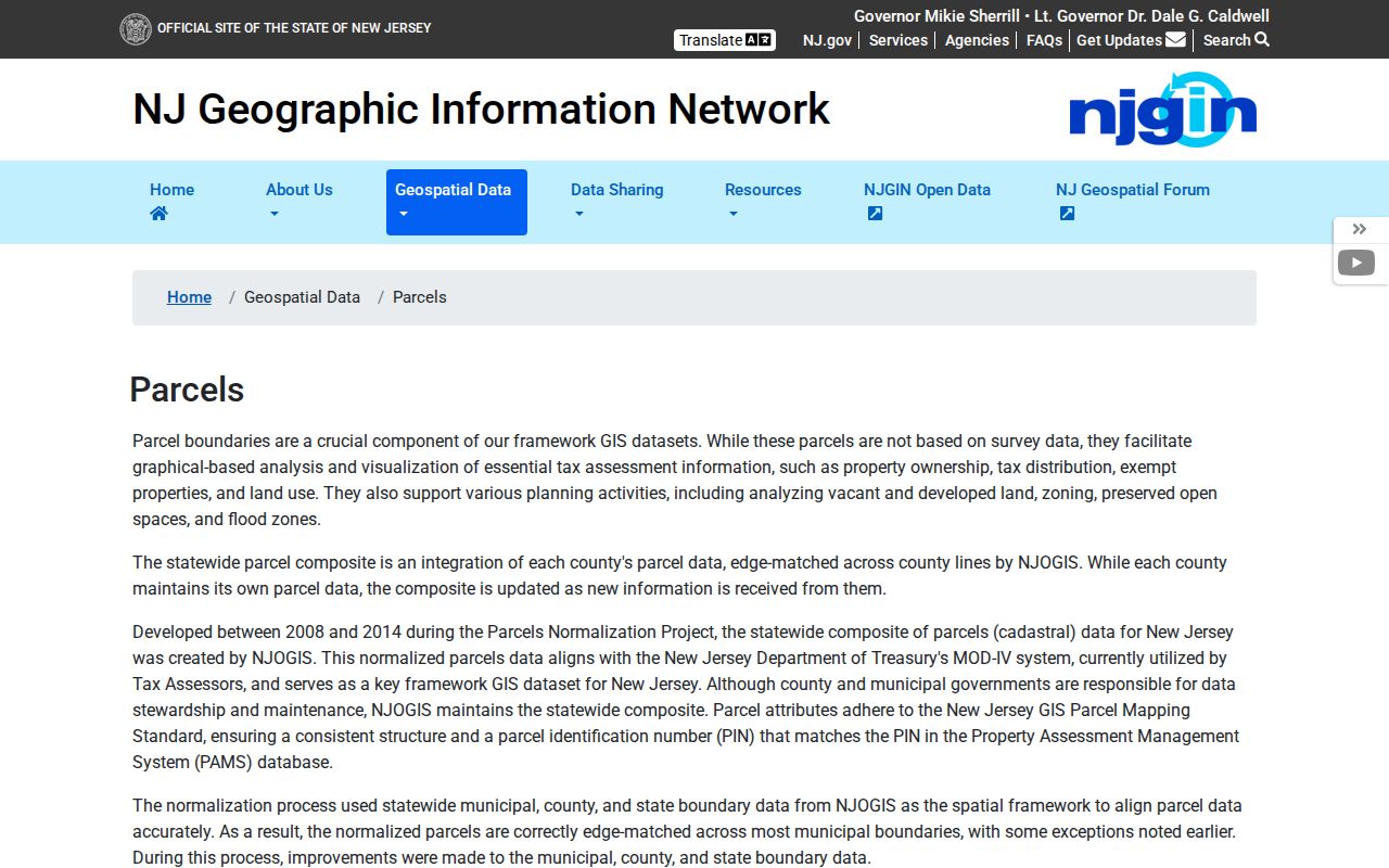 Passaic County street directory New Jersey parcel and Property Explorer guidance